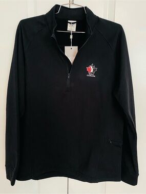 Levelwear Black Quarter-Zip Pullover